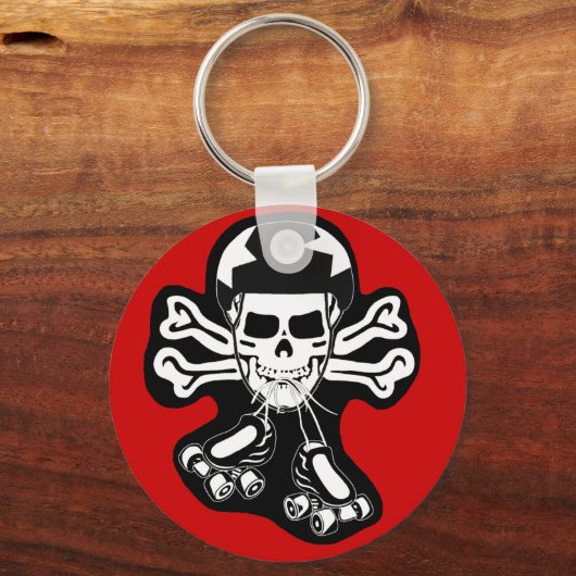 Porte-clés Patiner ou mourir (Recto)