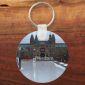 Porte-clés Patinoire, Museumplein, Amsterdam (Recto)