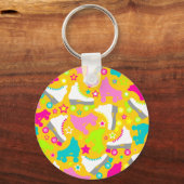 Porte-clés Patins rétro (Recto)