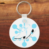 Porte-clés Patins sur glace (Recto)