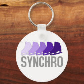 Porte-clés Patins Synchro (Recto)