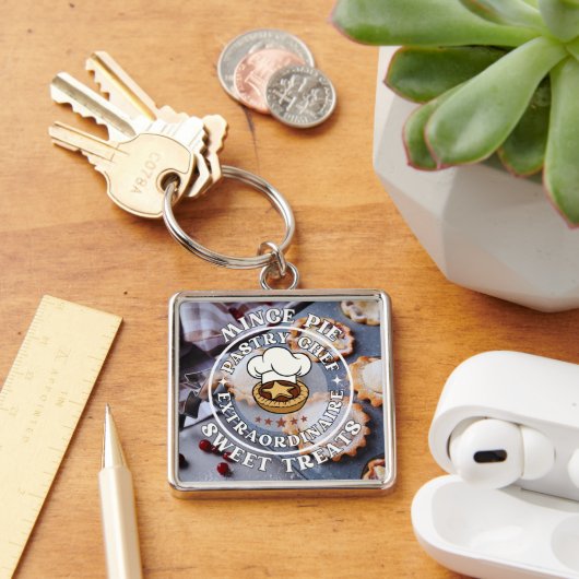 Porte-clés Pâtisserie Mince Pie Chef Extraordinaire Sweet Tra (Bureau)
