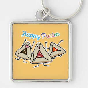 Porte-clés Pâtisserie Purim hamantaschen Sameach Oznei Haman