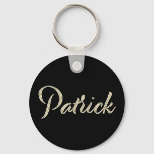 Porte-clés Patrick Whitegold Button