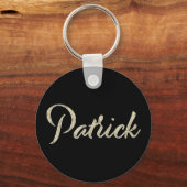Porte-clés Patrick Whitegold Button (Recto)