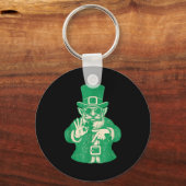 Porte-clés Patricks Day, Leprechauns Funny 6 Meme Gift Men, W (Recto)