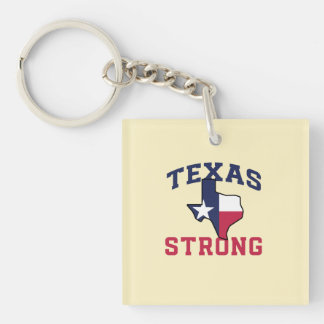 Porte-clés Patriot Country Texas Strong Acrylique Porte - clé