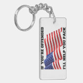 Porte-clés patriote américain (Devant gauche)