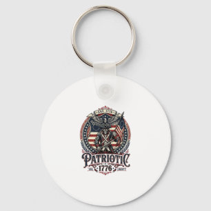 Porte-clés Patriote Fantôme Patriote Horreur Monstre Patriote