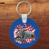 Porte-clés Patriote napolitain Mastiff (Recto)