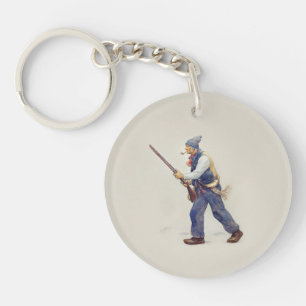 Porte-clés Patriote Québec Rébellion 1837-1838 Henri Julien