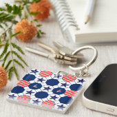 Porte-clés Patriotique (Devant Droit)