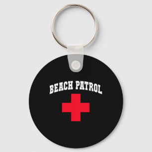 Porte-clés Patrouille de plage sarcastique Croisière de plage