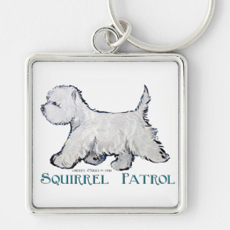 Porte-clés Patrouille d'écureuil de Westie