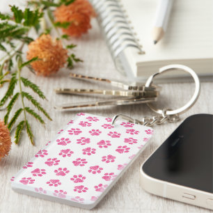 Porte-clés Patrouilles De Doodle, Paws De Chien, Paws Roses