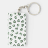 Porte-clés Patrouilles de Doodle, Paws de Chien, Paws Vertes (Dos)