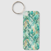 Porte-clés Pattern Boho Banana Leaves (Recto)