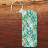 Porte-clés Pattern Boho Banana Leaves (Recto)