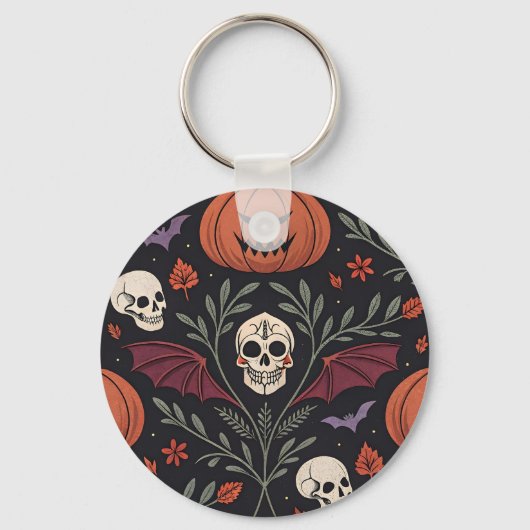 Porte-clés Pattern d'Halloween (Recto)