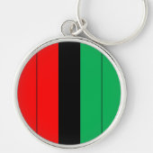 Porte-clés Patterns de Kwanzaa Colors (Devant)