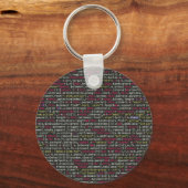 Porte-clés Patters de Developer (Recto)