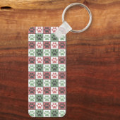 Porte-clés Patters de Red and Green (Verso)
