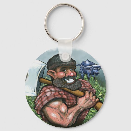 Porte-clés Paul Bunyan (Recto)