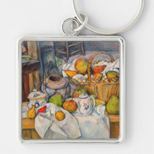 Porte-clés Paul Cezanne - Nature morte avec panier