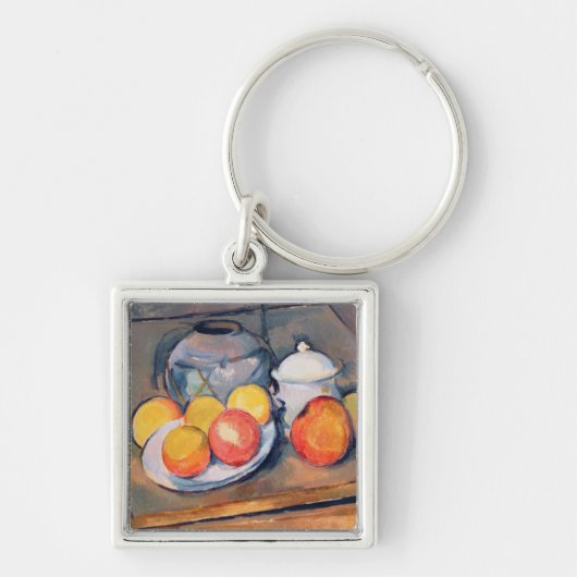 Porte-clés Paul Cezanne | Paille-a couvert le vase (Devant)