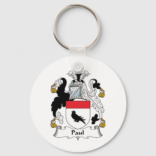 Porte-clés Paul Family Crest (Recto)