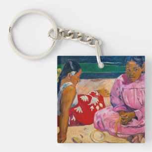 Porte-clés Paul Gauguin - Femmes de Tahiti sur la plage