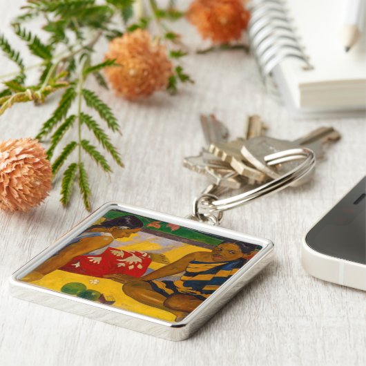 Porte-clés Paul Gauguin - Femmes tahitiennes / Parau Api (Côté)