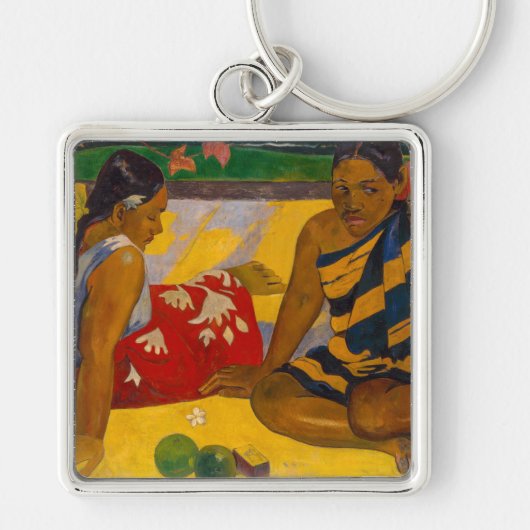 Porte-clés Paul Gauguin - Parau Api / Quoi de neuf ? (Devant)