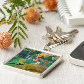 Porte-clés Paul Gauguin - Paysage avec Peacocks / Matamoe (Côté)