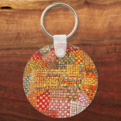 Porte-clés Paul Klee - Town Castle Kr. (Verso)