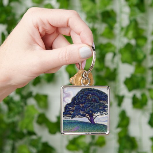 Porte-clés Paul Signac - Le pin Bonaventure (main)