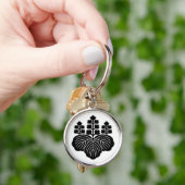 Porte-clés Paulownia avec 5-7 fleurs (main)