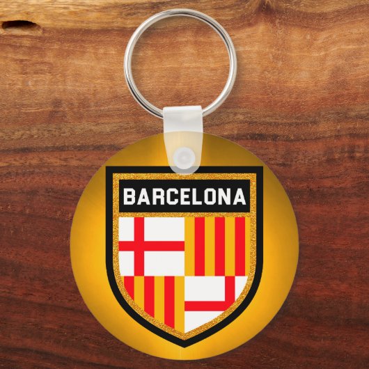 Porte-clés Pavillon Barcelone (Recto)