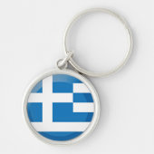 Porte-clés pavillon de la Grèce (Devant)