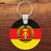 Porte-clés Pavillon de l'Allemagne de l'Est (Recto)