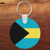 Porte-clés pavillon des Bahamas (Recto)