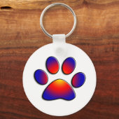 PORTE-CLÉS PAW COLORÉ (Recto)