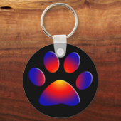 PORTE-CLÉS PAW COLORÉ (Recto)