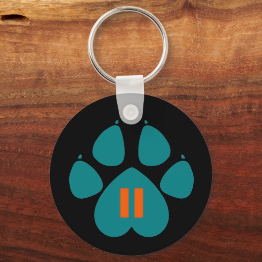 Porte-clés paw keychain (Verso)