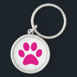 Porte-clés Paw      PrintKeychain<br><div class="desc">Paw,  print,  chien,  chat,  animal de compagnie,  chiot,  chaton,  sympathie,  gardien,  souvenir</div>