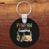 Porte-clés Pawpaw Of The Happy Camper First Birthday Camng (Recto)