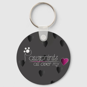 Porte-clés Pawprints - porte - clé