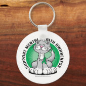 Porte-clés Paws for Mental Health Chat (Recto)