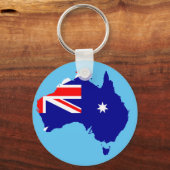 Porte-clés Pays australien (Recto)
