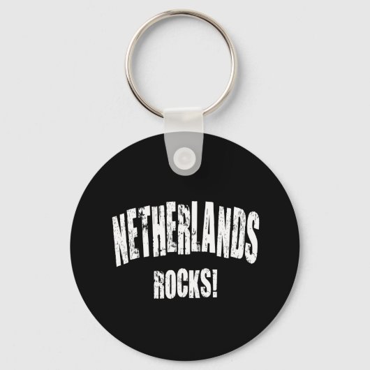 Porte-clés Pays-Bas Rocks ! (Recto)